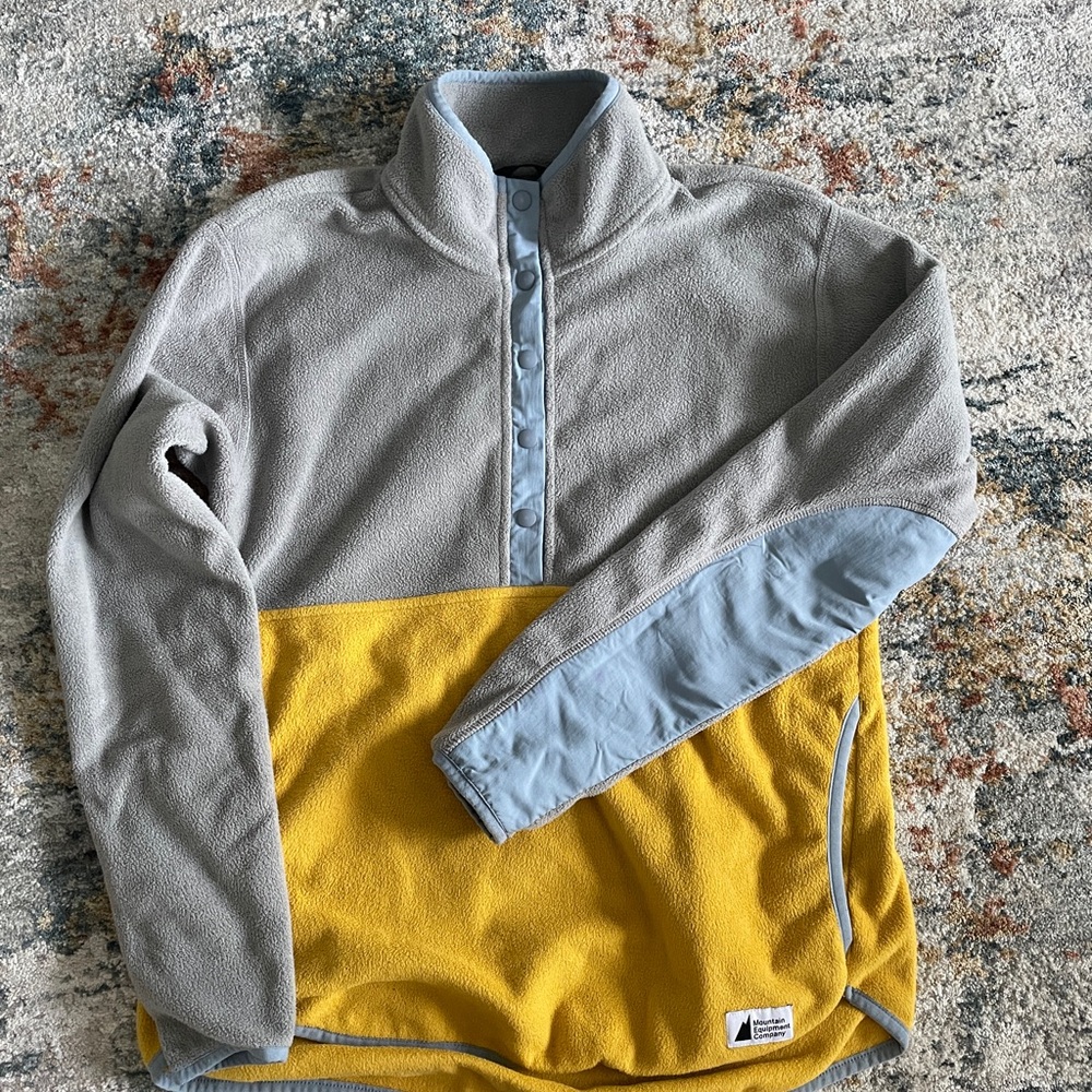 Mec colour block fleece, women’s size S